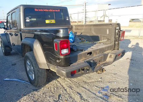 2020 Jeep Gladiator Sport S 4X4 из США, поврежденный, VIN 1C6HJTAG7LL174476